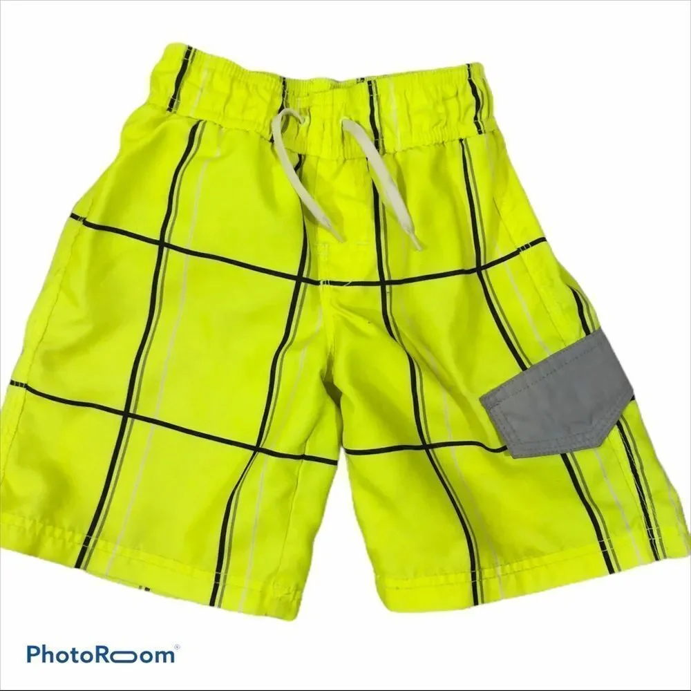 Lot of two Pairs of Boys 4T Swim Trunks‎